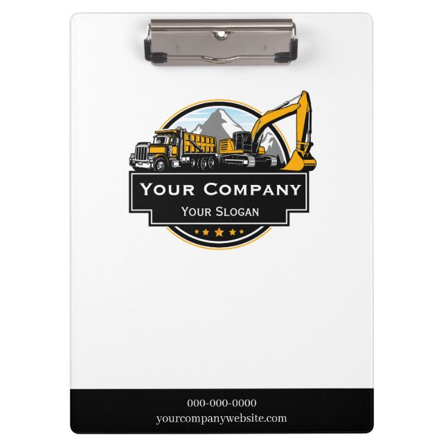 Carpeta De Pinza Compañía Constructora Profesional de Equipo Pesado (Anverso)