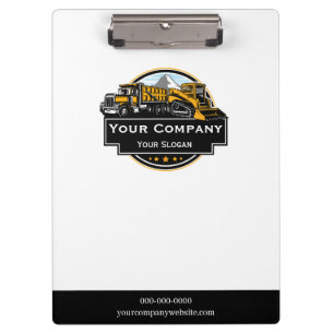 Carpeta De Pinza Compañía Constructora Profesional de Equipo Pesado