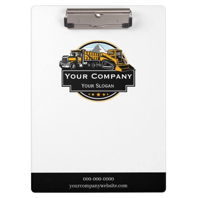 Carpeta De Pinza Compañía Constructora Profesional de Equipo Pesado (Anverso)