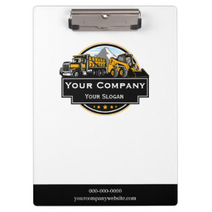 Carpeta De Pinza Compañía Constructora Profesional de Equipo Pesado
