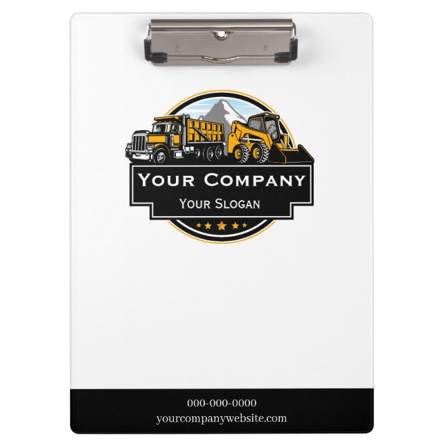 Carpeta De Pinza Compañía Constructora Profesional de Equipo Pesado (Anverso)