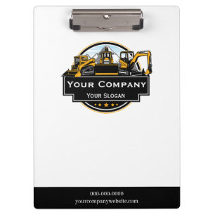 Carpeta De Pinza Compañía Constructora Profesional de Equipo Pesado