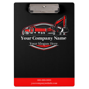 Carpeta De Pinza Compañía Constructora Profesional de Equipo Pesado