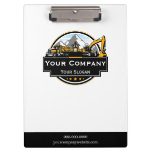 Carpeta De Pinza Compañía Constructora Profesional de Equipo Pesado