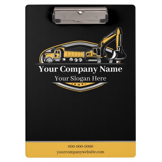 Carpeta De Pinza Compañía Constructora Profesional de Equipo Pesado (Anverso)