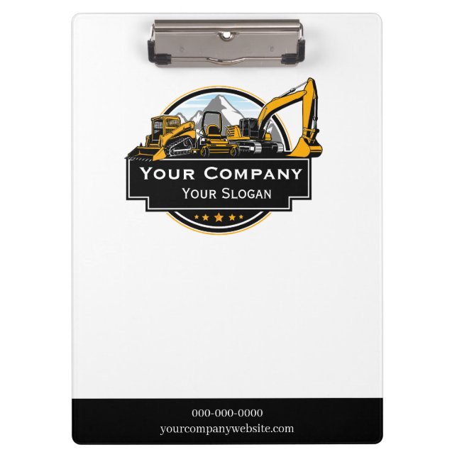Carpeta De Pinza Compañía Constructora Profesional de Equipo Pesado (Anverso)