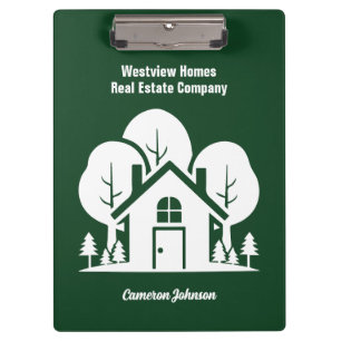 Carpeta De Pinza Compañía de bienes raíces Casa Verde Forestal Pers