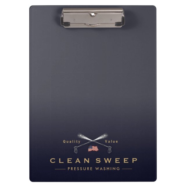 Carpeta De Pinza Compañía Patriótica de lavado de presión (Anverso)