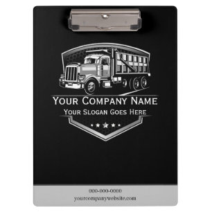 Carpeta De Pinza Compañía Profesional de Transporte de Camiones