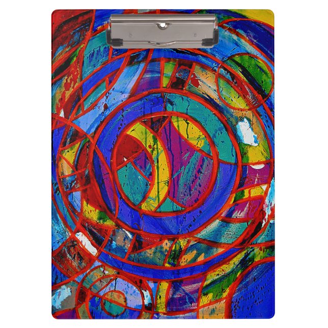 Carpeta De Pinza Composición nº 17 de Michael Moffa (Anverso)