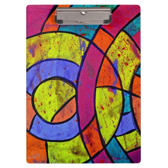 Carpeta De Pinza Composición nº 9 de Michael Moffa (Anverso)