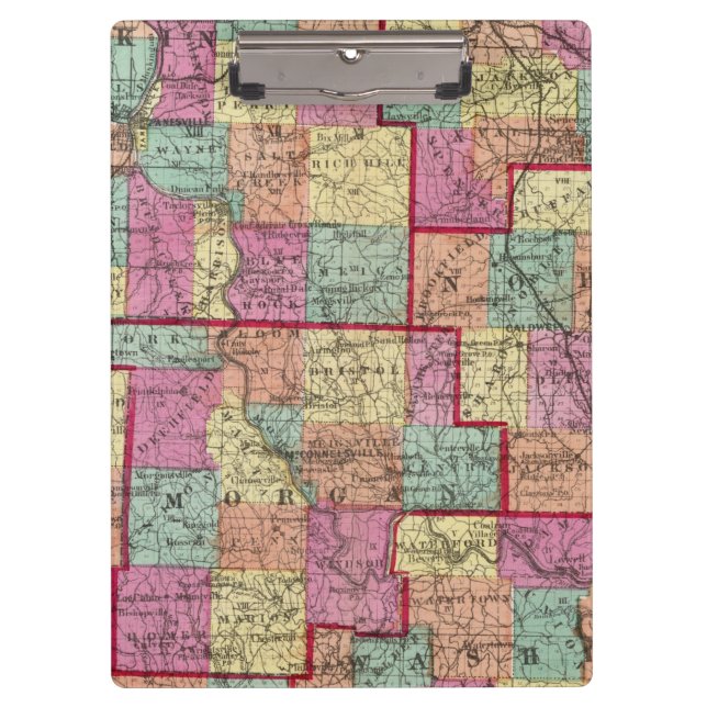 Carpeta De Pinza Condados de Ohio (Anverso)