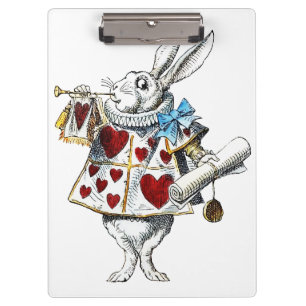 Carpeta De Pinza Conejo Blanco Alice en el País de las Maravillas C
