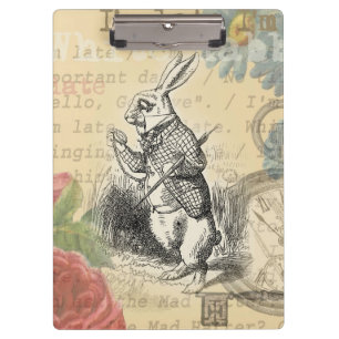 Carpeta De Pinza Conejo Blanco Aventuras de Alicia en el País de la