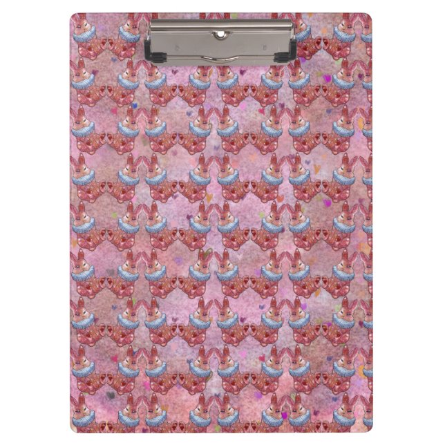 Carpeta De Pinza Conejo llamado Ladybug (Anverso)