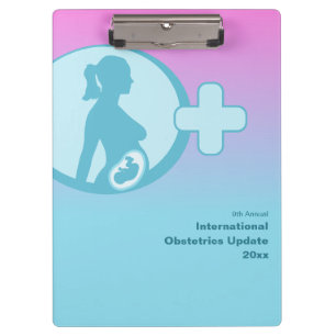 Carpeta De Pinza Conferencia médica de obstetricia y ginecología