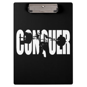 Carpeta De Pinza CONQUISITO - Halterofilia olímpica - Motivación de