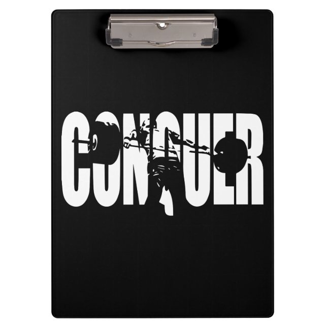 Carpeta De Pinza CONQUISITO - Halterofilia olímpica - Motivación de (Anverso)