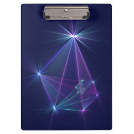 Carpeta De Pinza Constelación, abstracta fantasía de arte fractal