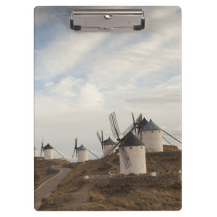 Carpeta De Pinza Consuegra, molinos de viento antiguos de La Mancha