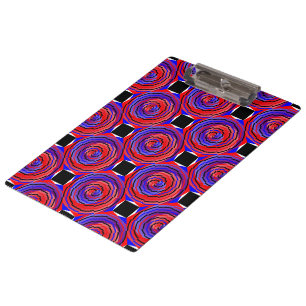 Carpeta De Pinza Contrarreloj rojo y azul de Kenneth Yoncich