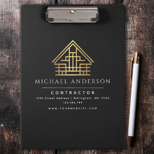 Carpeta De Pinza Contratista de construcción de viviendas Minimalis