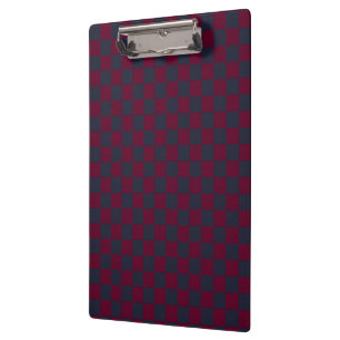 Carpeta De Pinza Controles de magenta oscuro azul oscuro oscuro