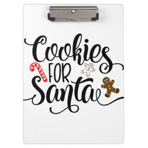 Carpeta De Pinza Cookies para Navidades de Santa Fun