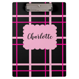 Carpeta De Pinza Cool Striped Pattern