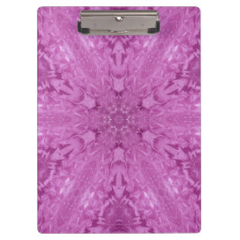 Carpeta De Pinza Copo de nieve rosa Feminine Lace Kaleidoscope