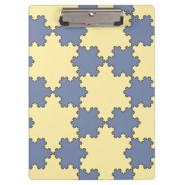 Carpeta De Pinza Copos de nieve de Koch Teselados (Modelo fractal)