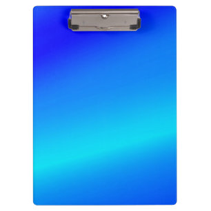 Carpeta De Pinza Copper azul oscuro color de agua abstracto pastel