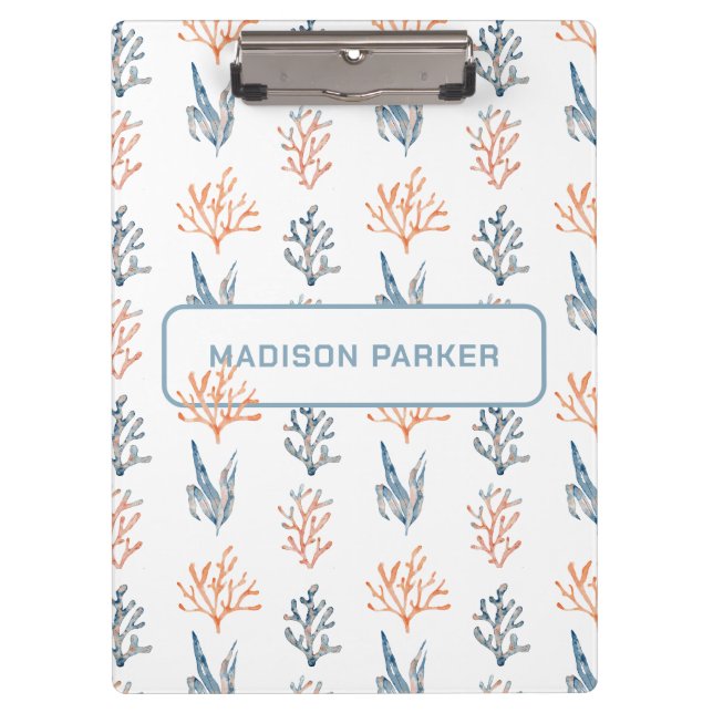Carpeta De Pinza Corales subacuáticos (Anverso)