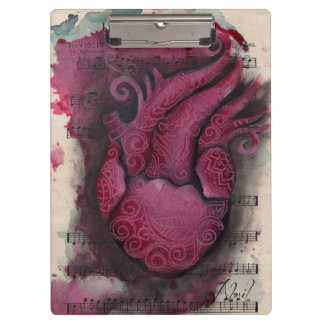 Carpeta De Pinza Corazón anatómico