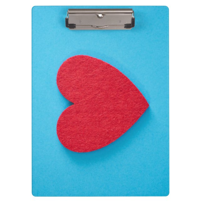 Carpeta De Pinza Corazón de amor rojo (Anverso)