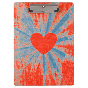 Carpeta De Pinza Corazón valentino de estrella roja