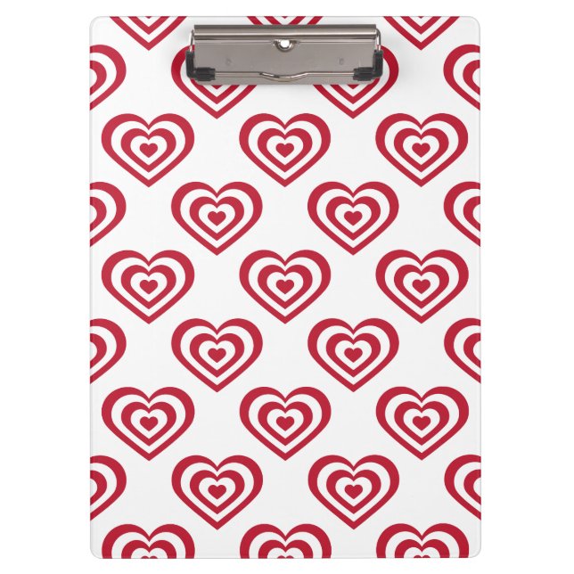 Carpeta De Pinza Corazones rojos (Anverso)