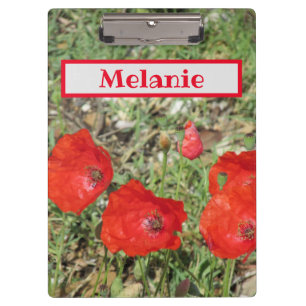 Carpeta De Pinza Corfu Red Poppies