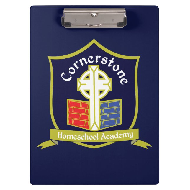 Carpeta De Pinza Cornerstone Homeschool Academy  (Anverso)