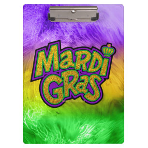 Carpeta De Pinza Corona tema Mardi Gras festivo de SlipperyJoe rein