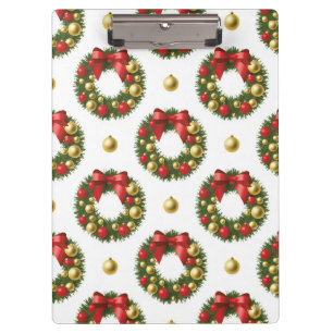 Carpeta De Pinza Coronas de Navidad