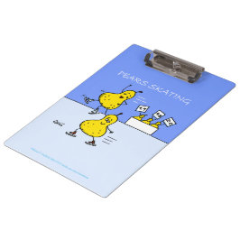 Carpeta De Pinza Cortar pares Figura Patinaje Divertido Personaliza