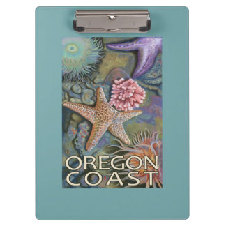 Carpeta De Pinza Costa Tidepool de Oregon