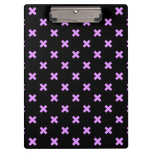 Carpeta De Pinza Costillas de lino sobre negro