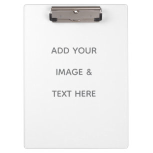 Carpeta De Pinza Crea tu propio blanco
