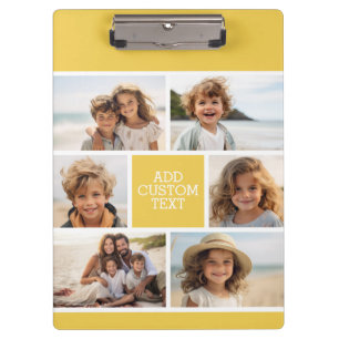 Carpeta De Pinza Crea un collage de fotos personalizado con 6 fotos