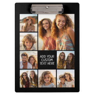 Carpeta De Pinza Crea un collage de fotos personalizado con 8 fotos