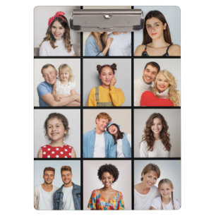 Carpeta De Pinza Crear su propio Collage de fotos de 12