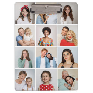 Carpeta De Pinza Crear su propio Collage de fotos de 12