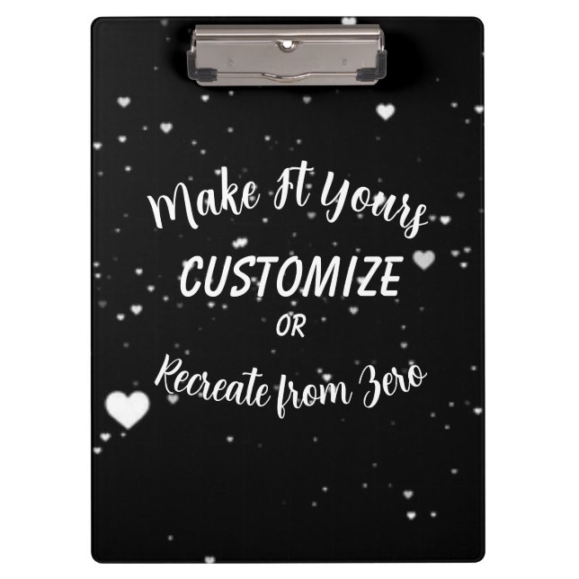 Carpeta De Pinza Create Yr Own Modern Brand Pro clipboard (Anverso)